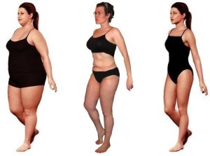 woman-weight-loss-progression